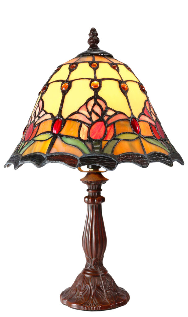 Tulip Small Table Lamp (Red)