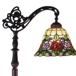 Rose Edwardian Floor Lamp (Red)