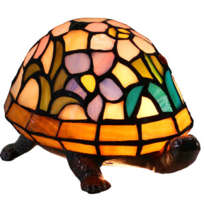 Rose Turtle Lamp