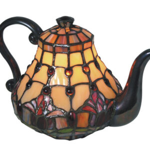 Tulip teapot lamp (red)