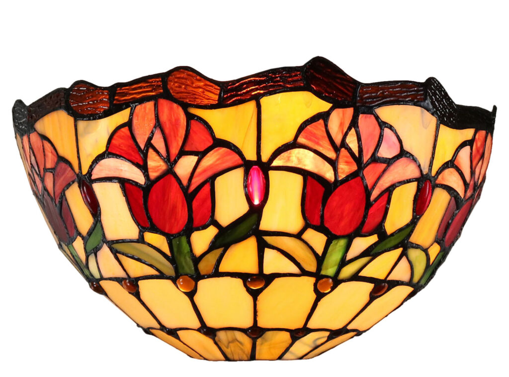 Tulip Wall Sconce (Red)