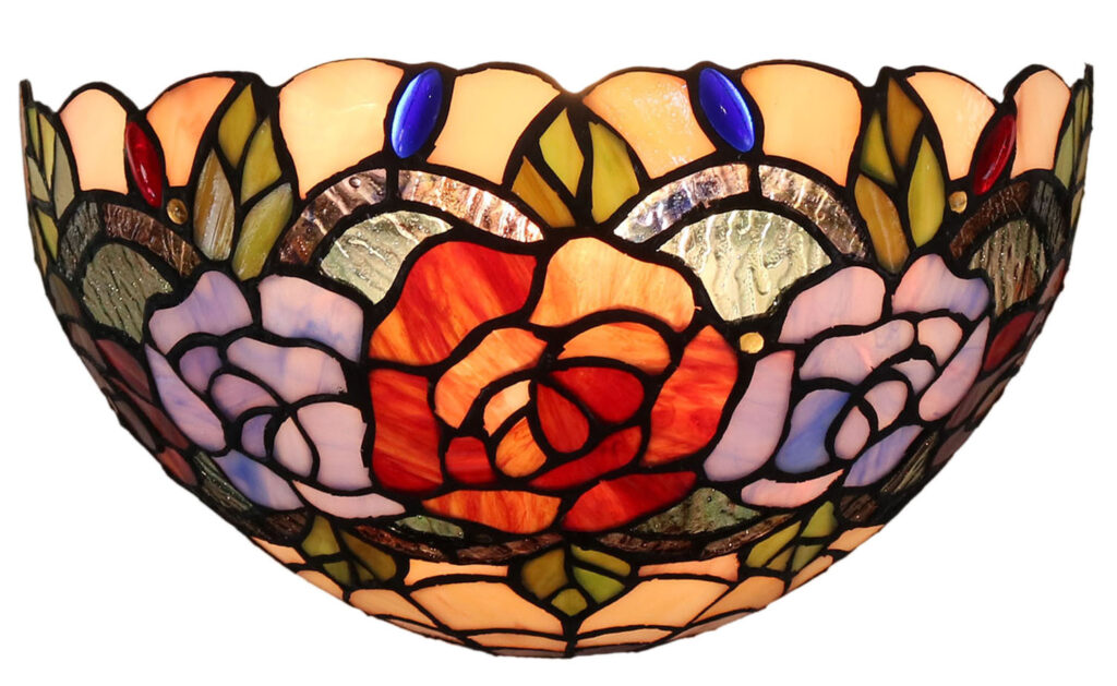 Rose Wall Light (Red)